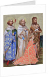 Wilton Diptych with Richard II and Saints by Anonymous