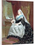 Queen Victoria at the time of her Golden Jubilee in 1887 by Anonymous