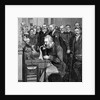 Alexander Graham Bell making telephone call by Anonymous