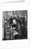 Alexander Graham Bell making telephone call by Anonymous