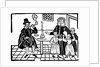 Man smoking a pipe near his family by Anonymous