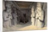 Interior of the Temple of Aboo Simbel by David Roberts