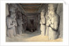 Interior of the Temple of Aboo Simbel by David Roberts