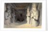 Interior of the Temple of Aboo Simbel by David Roberts