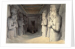 Interior of the Temple of Aboo Simbel by David Roberts