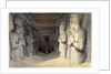 Interior of the Temple of Aboo Simbel by David Roberts