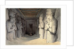 Interior of the Temple of Aboo Simbel by David Roberts