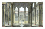 Court of the Lions at Alhambra Palace by Anonymous