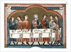 A Plantagenet king of England dining by Anonymous