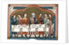 A Plantagenet king of England dining by Anonymous
