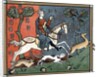 A Plantagenet king of England out hunting by Anonymous