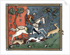 A Plantagenet king of England out hunting by Anonymous
