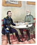 Meeting of Generals Grant and Lee by Anonymous