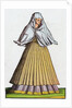 Roman prostitute or courtesan in street dress by Anonymous
