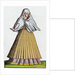 Roman prostitute or courtesan in street dress by Anonymous
