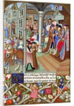 Charles the Bold with nobles and counsellors by Anonymous