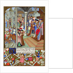 Charles the Bold with nobles and counsellors by Anonymous