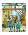 English family travelling to France by Anonymous