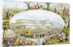Queen Victoria arriving to open the Great Exhibition at the Crystal Palace, London, 1851 by Anonymous