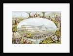 Queen Victoria arriving to open the Great Exhibition at the Crystal Palace, London, 1851 by Anonymous
