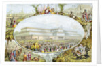 Queen Victoria arriving to open the Great Exhibition at the Crystal Palace, London, 1851 by Anonymous