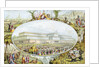 Queen Victoria arriving to open the Great Exhibition at the Crystal Palace, London, 1851 by Anonymous