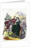Queen Victoria and Prince Albert on horseback by Anonymous