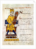 King David playing a lyre by Anonymous