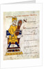 King David playing a lyre by Anonymous