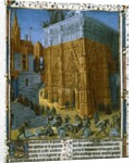 Construction of the Temple at Jerusalem by King Solomon