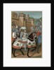 King Louis XII riding out with his army by Anonymous