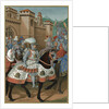 King Louis XII riding out with his army by Anonymous