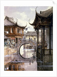 View of Shanghai by Jean Henri Zuber