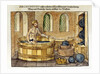 Archimedes in his bath by Anonymous