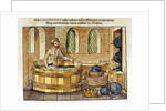 Archimedes in his bath by Anonymous