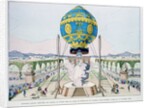 Ascent by Pilatre de Rozier in captive hot air balloon by Anonymous