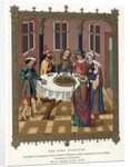 Medieval Passover scene by Anonymous