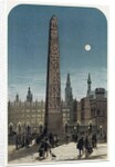 Cleopatra's Needle outside the Houses of Parliament by Anonymous
