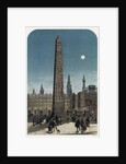 Cleopatra's Needle outside the Houses of Parliament by Anonymous