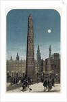 Cleopatra's Needle outside the Houses of Parliament by Anonymous