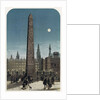 Cleopatra's Needle outside the Houses of Parliament by Anonymous