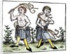 Flagellants whipping themselves by Anonymous