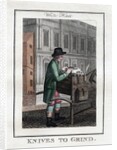 Knife grinder in White Hall by Anonymous
