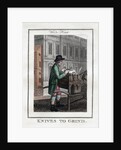Knife grinder in White Hall by Anonymous