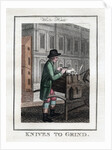 Knife grinder in White Hall by Anonymous