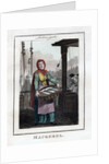 Mackerel seller in Billingsgate by Anonymous
