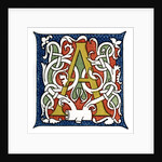 Initial letter A by Anonymous