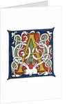 Initial letter A by Anonymous