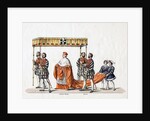 Cardinal Wolsey with attendants by Anonymous