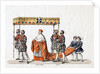 Cardinal Wolsey with attendants by Anonymous